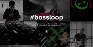 Musikvideo-Website für Loop Station Artists