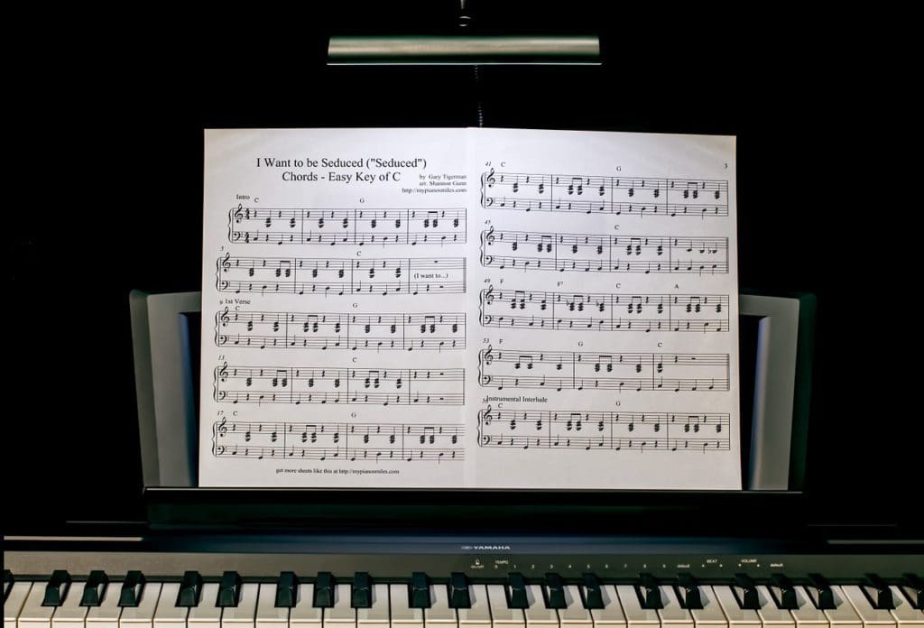 Musikunterricht-Klavier