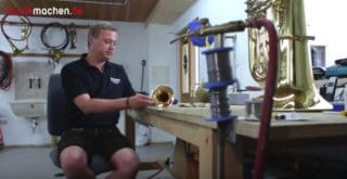 Trompete reparieren: Zu Gast bei Leopold Schranner