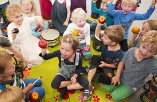 Ist das Musik oder kann das weg? Drum Circle in der Kita