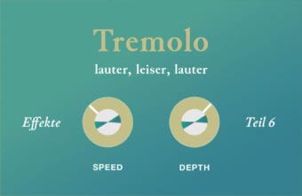 Musikereffekt Tremolo