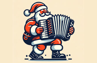 Welches Instrument spielt der Weihnachtsmann: Ganz sicher Akkordeon