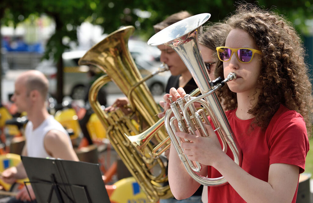 Althorn für Anfänger – das sichere Marching-Instrument
