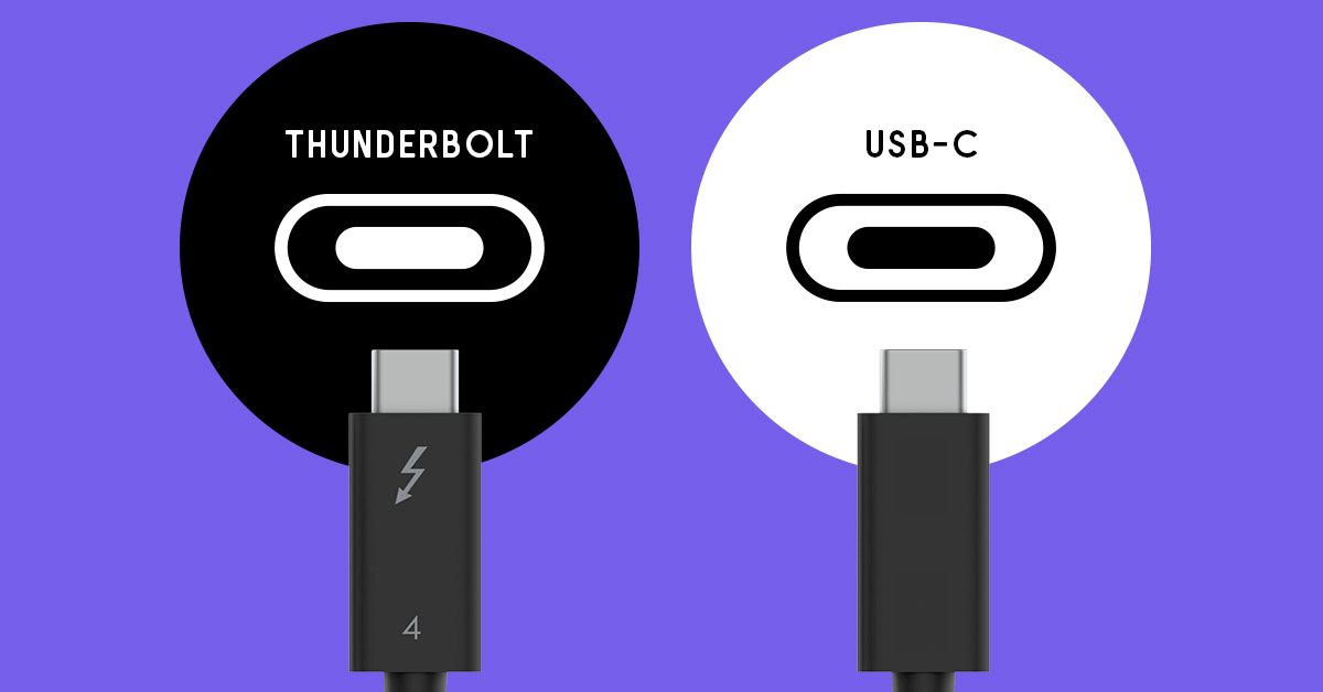 Was Thunderbolt und USB-C unterscheidet
