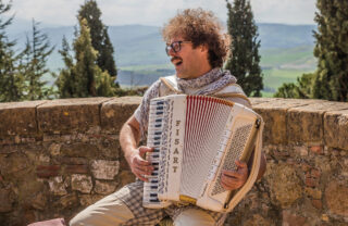 Akkordeonbegleitung beim Singen