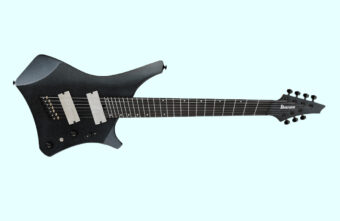News: Ibanez A527 Alpha 7-String Multiscale, Iron Pewter mit durchdachtem Design