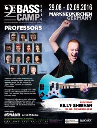 Warwick Bass Camp: Jetzt Plätze sichern