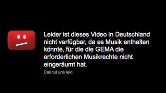 Keine Sperrtafeln Mehr Youtube Zahlt An Gema Musikmachen