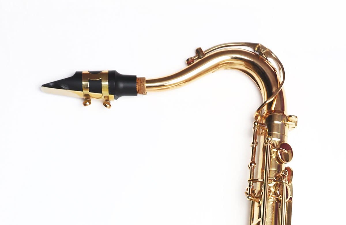 Alt Saxophon Saxophon MundstüCk Ligaturen für Saxophon Schilf Clip AnfäNger E1D8