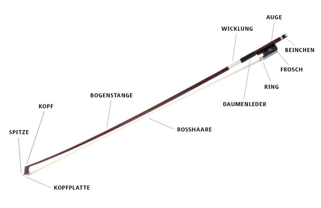 Violinbogen für Einsteiger Worauf du achten solltest › Musikmachen