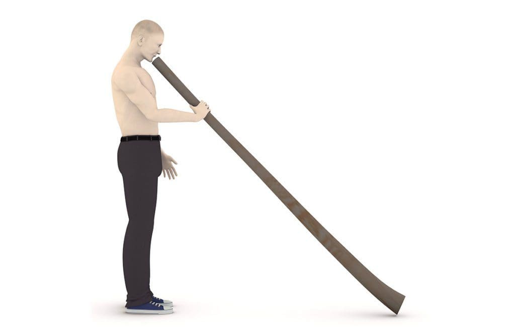 Didgeridoo spielen von den ersten Tönen bis zur kontrollierten