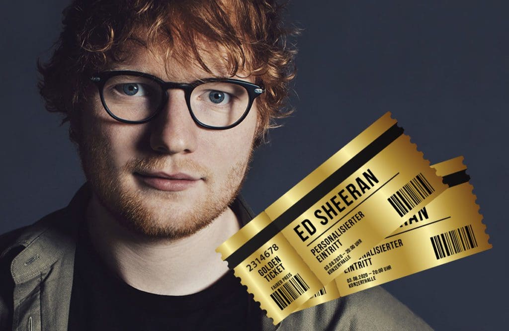 Ed Sheeran Tickets dürfen nicht bei Viagogo verkauft werden › Musikmachen