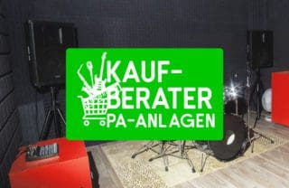 Top 5 der PA-Anlagen für Einsteiger und Nachwuchsbands 2023