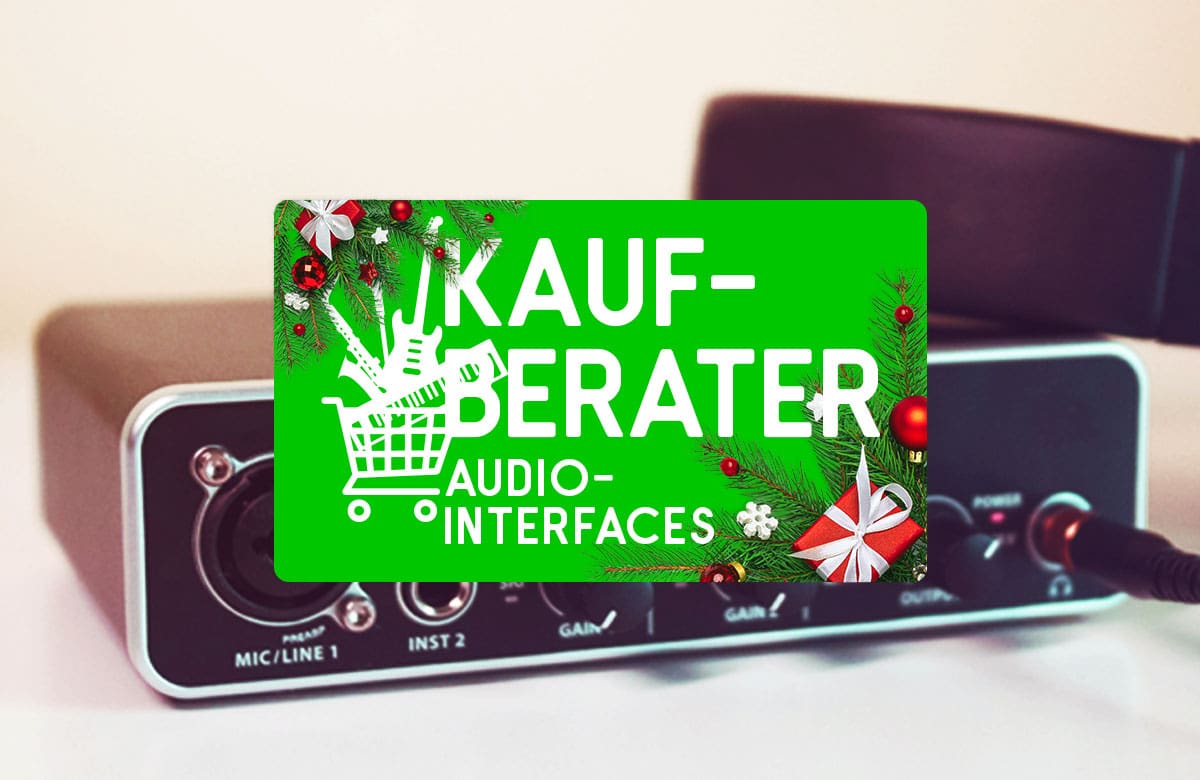 REC_Top_5_Audio_Interfaces_fuer_Einsteiger_Weihnachten_Teaser_Website_1200x780