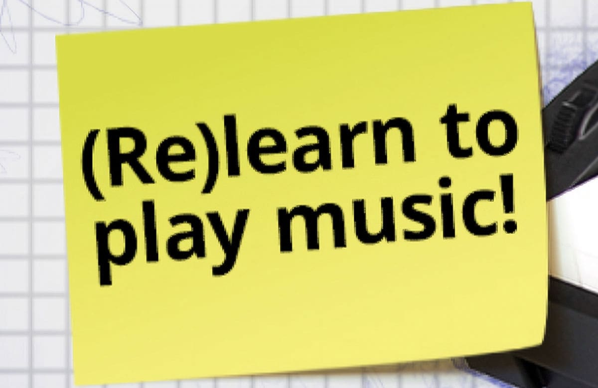 Ob neu lernen oder wieder lernen: Hauptsache musikalisch an Fahrt aufnehmen